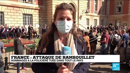 Hommage à la policière tuée à Rambouillet : émotion et recueillement