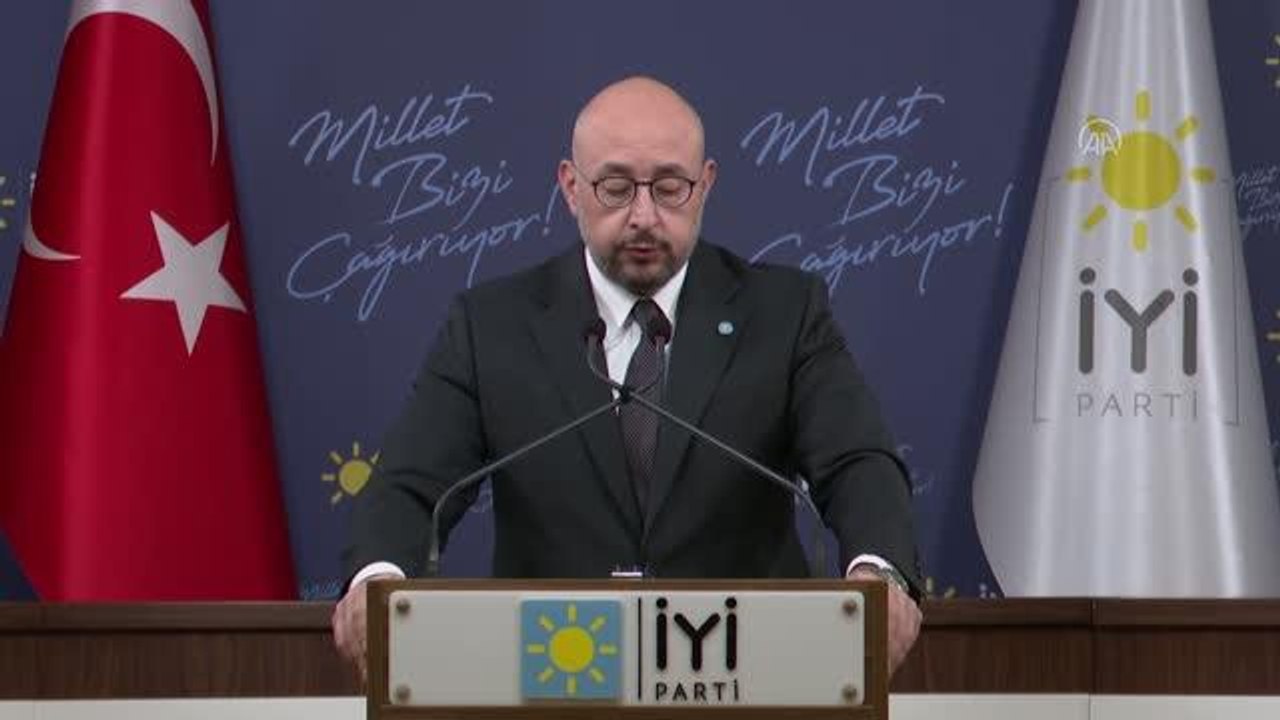 İYİ Parti'den, ABD Başkanı Biden'ın 1915 olaylarını "soykırım" olarak nitelemesine ilişkin açıklama