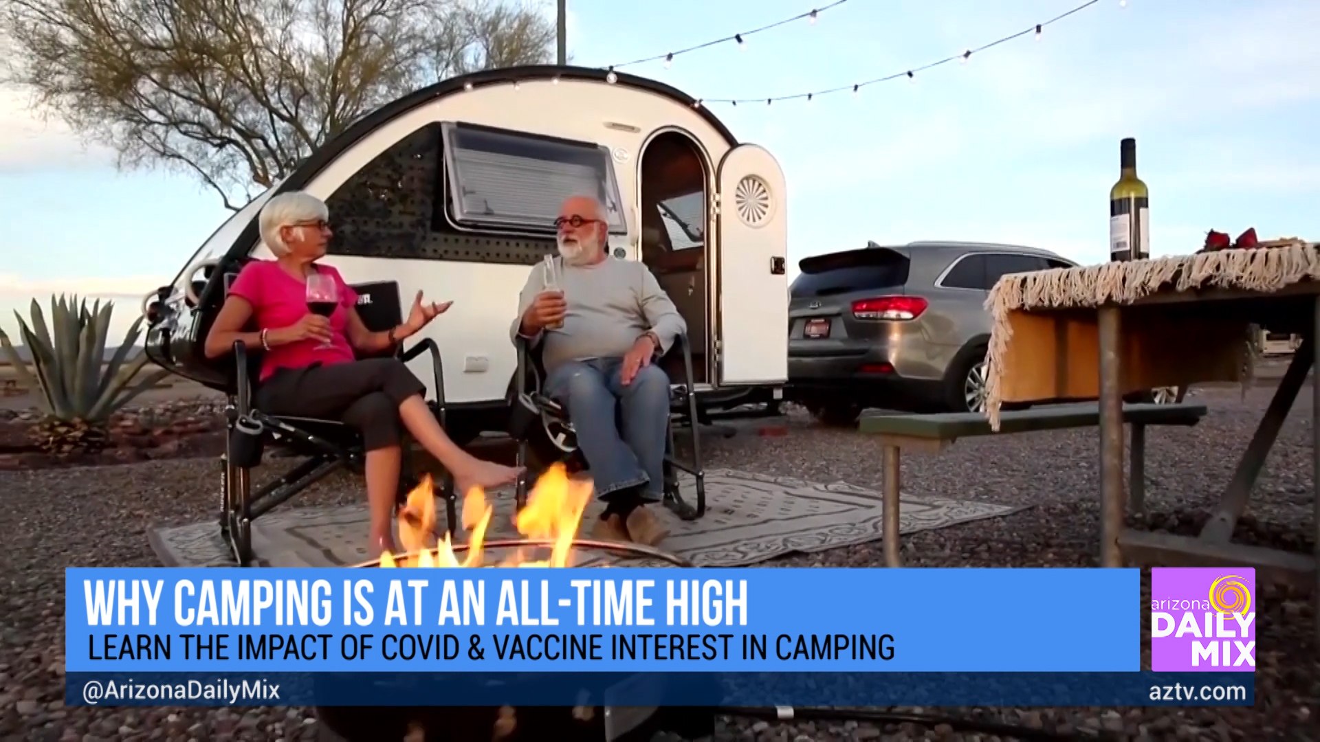 ⁣Camping Is At An All-Time High