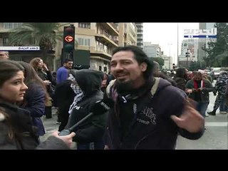 عند جسر الرينغ في بيروت.. المحتجون يعلنون وجهة تحركاتهم للمرحلة المقبلة