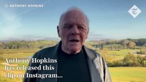 Oscars 2021 - Anthony Hopkins' belated acceptance speech from Wales pays tribute to Chadwick Boseman