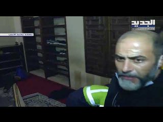 مكافحة الشغب لاحقت المتظاهرين الى داخل مسجد الأمين وإمام المسجد يناشد
