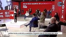 Lastra intenta rentabilizar electoralmente las amenazas a Maroto culpando a Vox