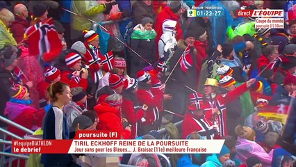 Biathlon - Replay : Poursuite femmes de Ruhpolding - D√©brief