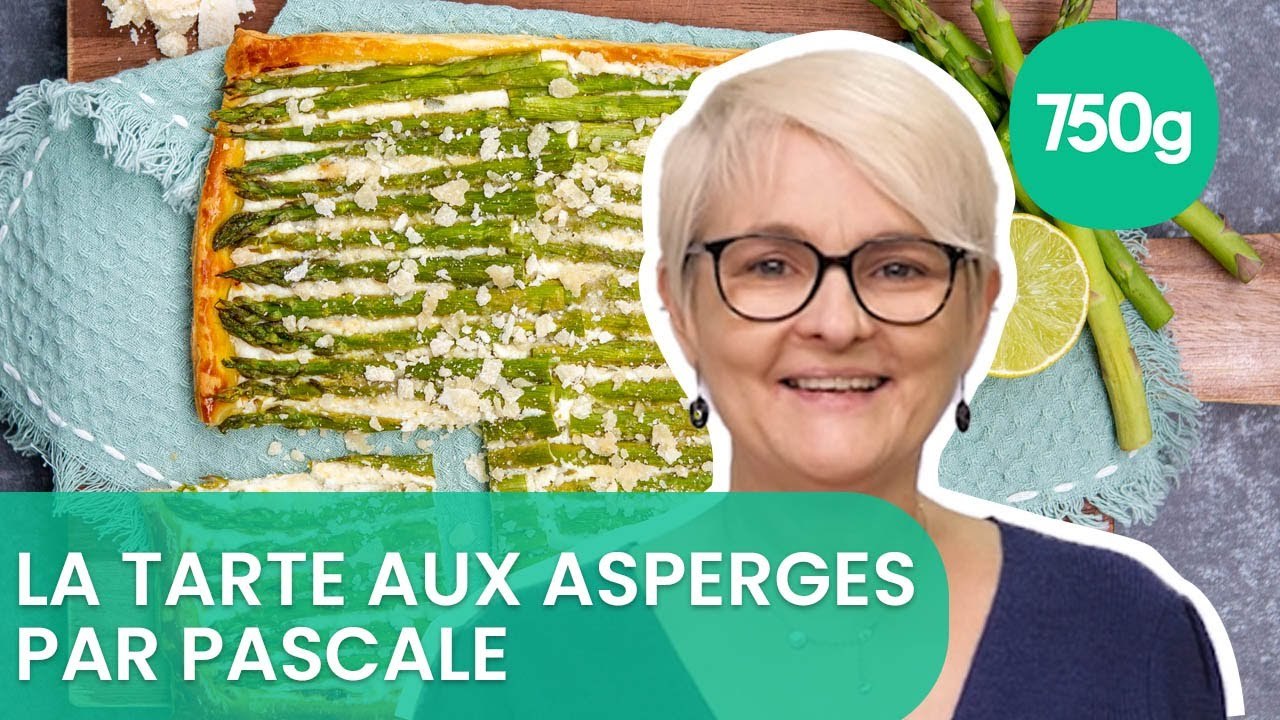 Recette de la tarte aux asperges et fromage de chèvre frais - 750g