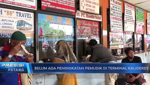 Jelang Lebaran, Pemudik Belum Nampak di Terminal Kalideres