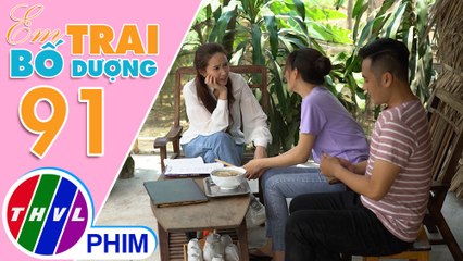 Em trai bố dượng - Tập 91[2]: Ngân ghen tỵ với sự ân cần của Nam dành cho Cầm