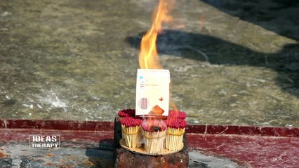 EXPERIMENT Match Vs Milk Juice Pack | Ideas Therapy