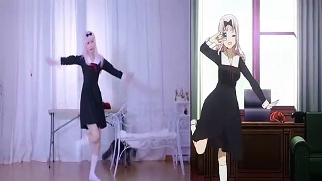 Baile De Chika Fujiwara En La Vida Real / Dance In Real Life / Kaguya ...