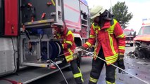 Schwerer Unfall Mit Rettungswagen In Leck: Vier Verletzte