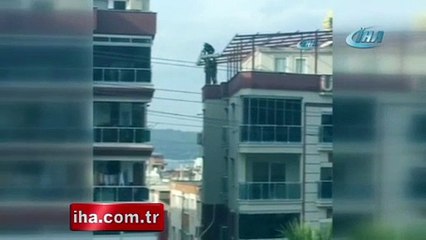 Tedbirsiz çalışan işçiler yürekleri ağza getirdi