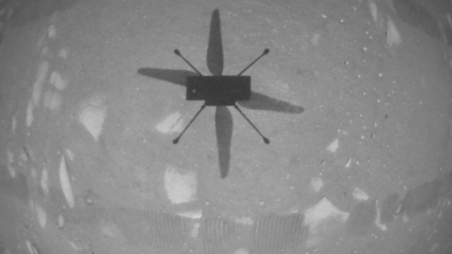 NASA Ingenuity helicopter makes historic flight on Mars