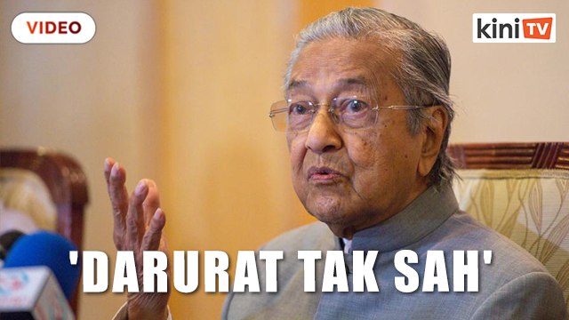 Dr M: 'Diktator' Muhyiddin isytihar darurat tidak sah