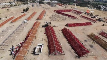 Türkiye'nin kurutmalık deposu Oğuzeli