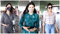 Tamannaah Bhatia, Anjum Fakih & Amyra Dastur Snapped At The Airport