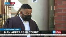 Man appears in court over Cape Town fires