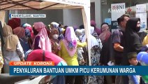 Abai Protokol Kesehatan, Pencairan Dana BPUM di Banten Buat Kerumunan