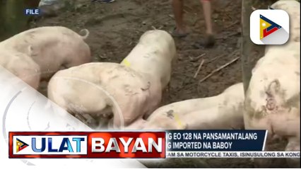 Pangulong #Duterte, handang bawiin ang EO 128 na pansamantalang nagpapababa ng taripa ng imported na baboy