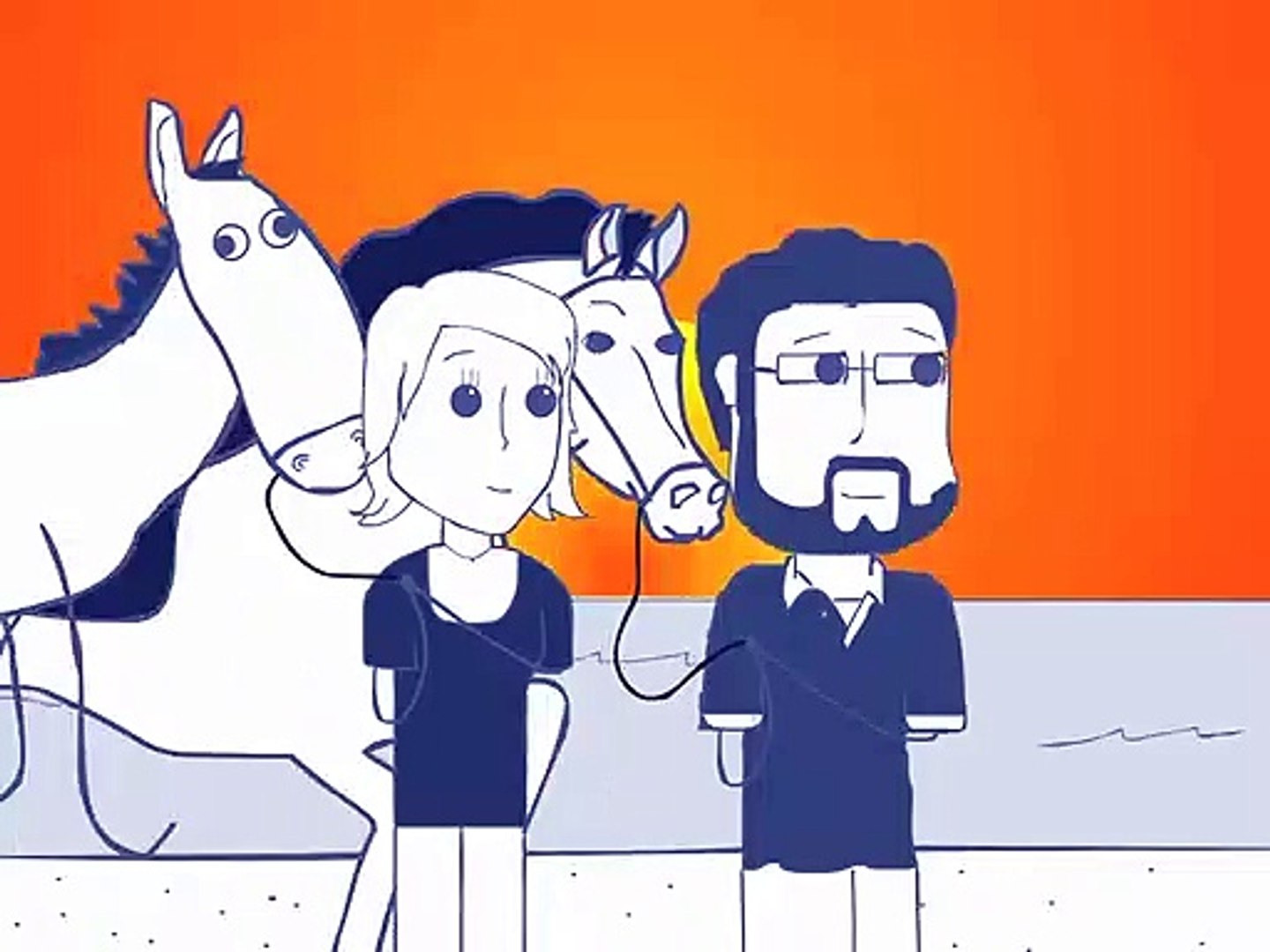 Rooster Teeth Animated Adventures - Burnie Burns Horse Puncher