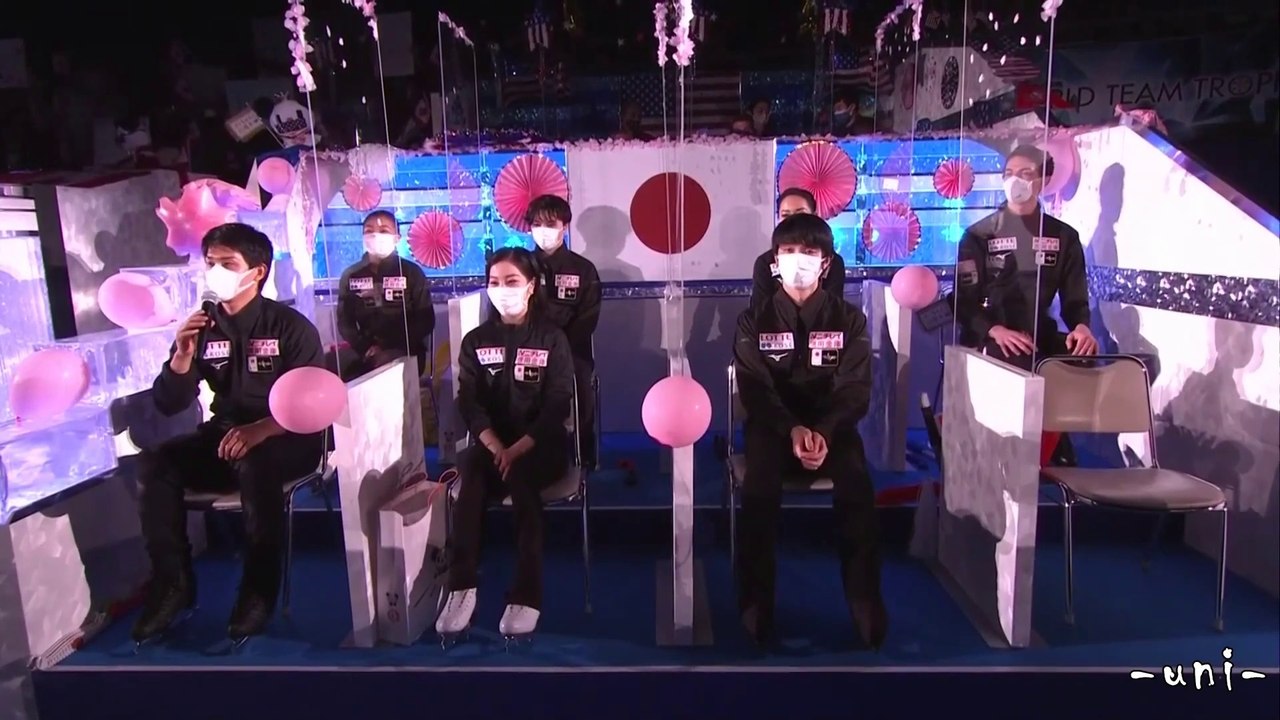 Team JAPAN & Team Russia - 2021 WTT EX GALA - We Are the World - Shoma UNO - 宇野昌磨