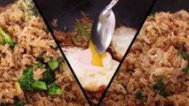 3 Quick Fried Rice With Ground Meat | Beef And Broccoli, Lemongrass Chicken & Pork Adobo Fried Rice!