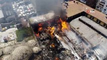 Kumkapı'da İstanbul Emniyet Müdürlüğü'ne ait depoda yangın çıktı