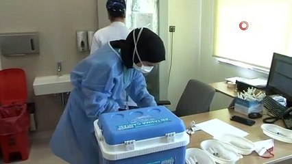 55 yaş üstü vatandaşlara aşılama başladı