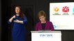 Sturgeon: Scotland's lockdown restrictions to ease on Monday