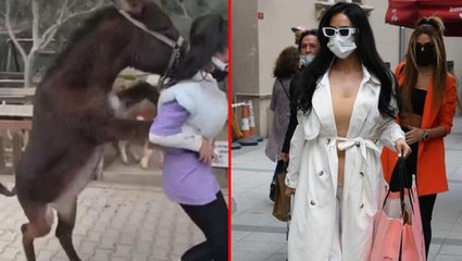 Sıpa saldırısına uğrayan Zeynep Öztürk'ten ilk açıklama