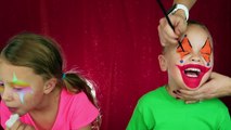 Clown Face Makeup Tutorial And Costumes For Halloween
