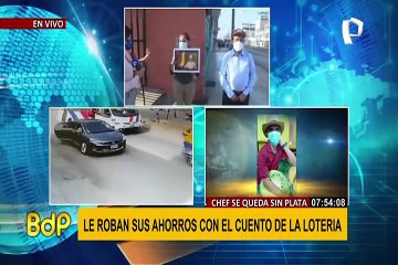 Anciano denuncia haber sido estafado con "cuento de la lotería"
