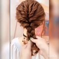 #Coiffure #Hairstyle#Fille Tuto Coiffure Rapide Et Facile Pour Fille