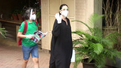 Kareena Kapoor से मिलने पहुंची बहन Karishma Kapoor और बेटा; Watch Video |FilmiBeat