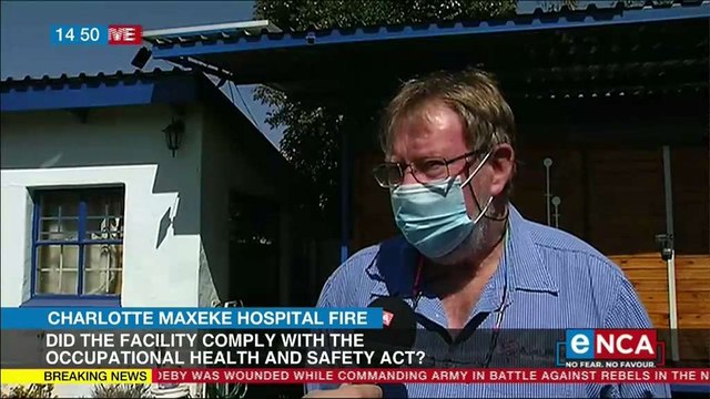 Did Charlotte Maxeke hospital comply with safety regulations