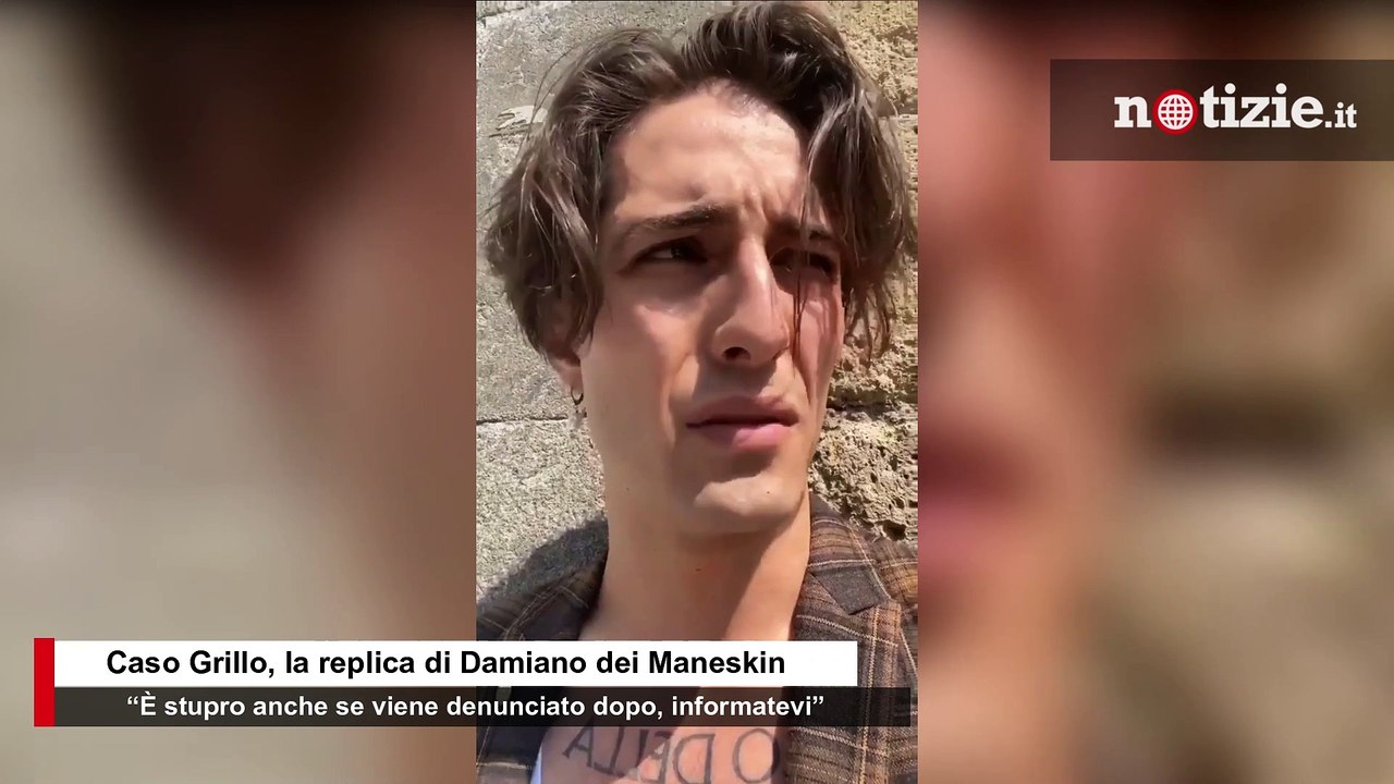 Caso Ciro Grillo, Damiano dei Maneskin: “È stupro anche se viene denunciato dopo, informatevi”