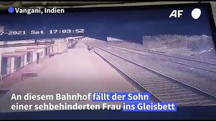 "Superheld" rettet Jungen vor heranrasendem Zug