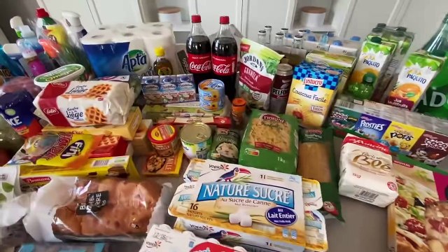 Retour De Courses + Menus De La Semaine + Idée Recette Facile (Organisation Repas)