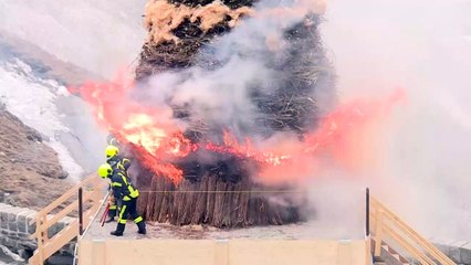Wenn der "Böögg" explodiert: Schweiz läutet den Sommer ein