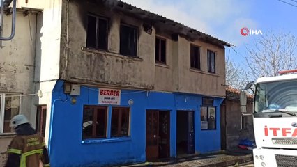 Bursa’da ev yangınında facia önlendi