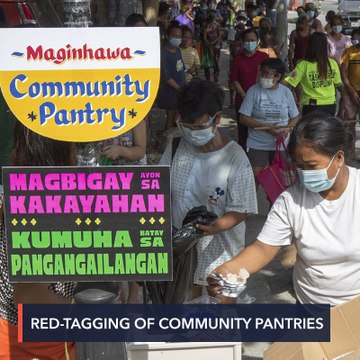 Only days into operation, community pantries now face red-tagging