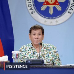 Download Video: Amid Chinese incursions, Duterte again says nothing the Philippines can do