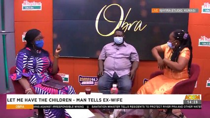 Man tells Ex-wife: Let me have the children - Obra on Adom TV (20-4-21)