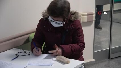 55 yaş üzeri vatandaşlara aşılama başladı