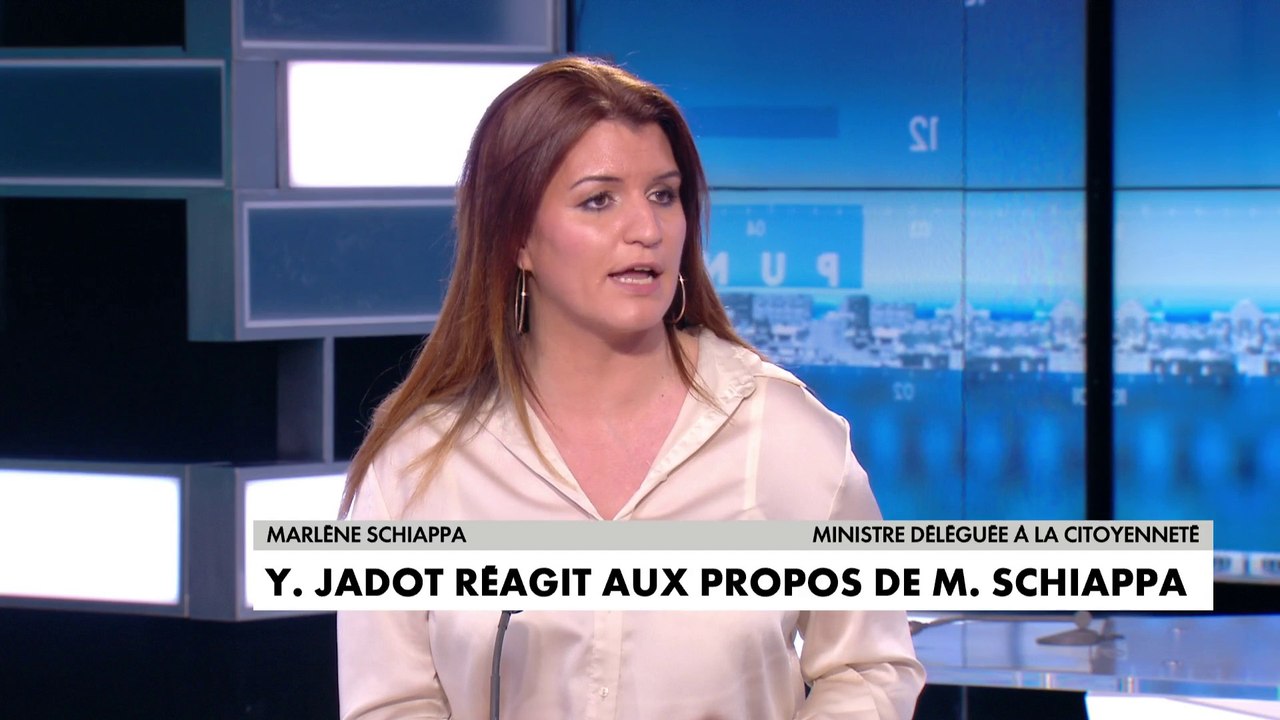 Marlène Schiappa répond à Yannick Jadot : "Pourquoi cette volonté farouche d'EELV de financer les organisations proches de l'islamisme radical ? Plutôt que de répondre, EELV se victimise"