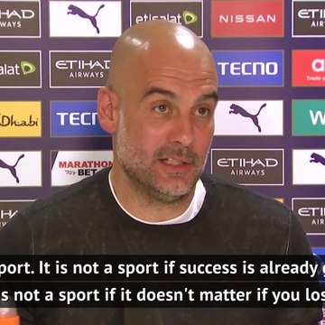 'It's not sport when success is already guaranteed' - Guardiola on Super League plans