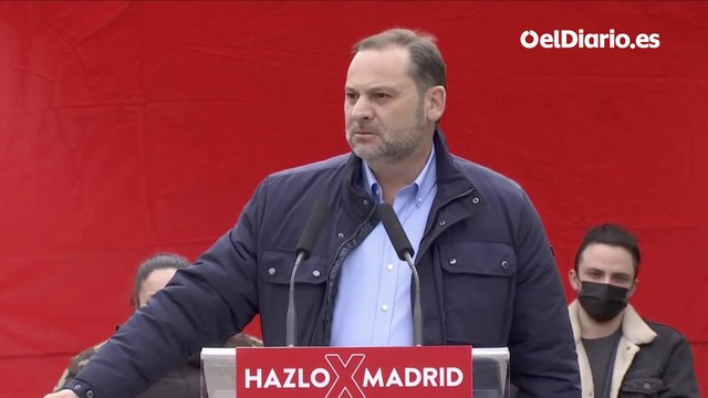 Ábalos, sobre el cartel de Vox: ¿Si en vez de poner menas ponemos judíos?