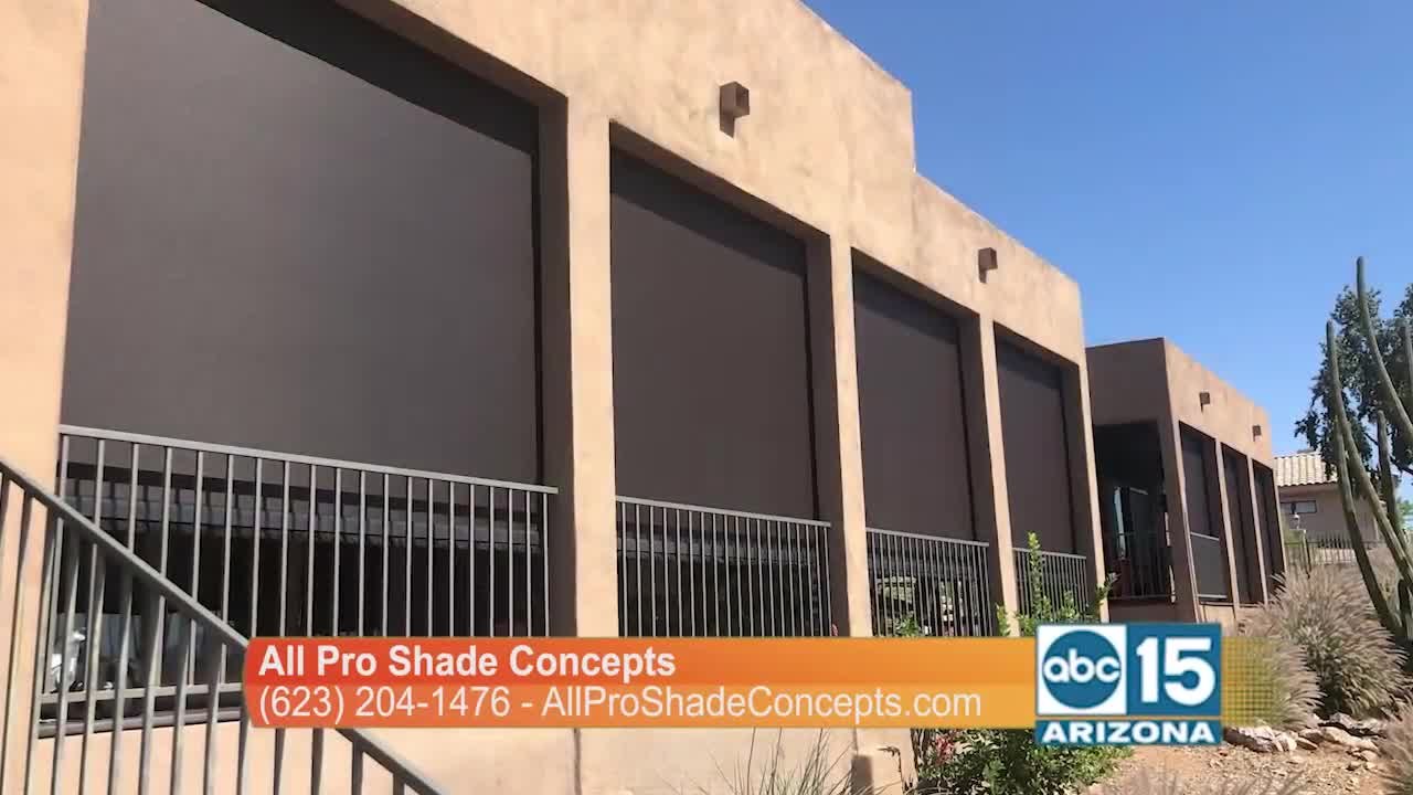 All Pro Shade Concepts has your outdoor shade solutions