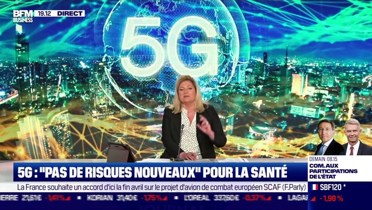 Nicolas Guérin (Fédération Française des Télécoms) : 5G, "pas de risques nouveaux" pour la santé - 20/04