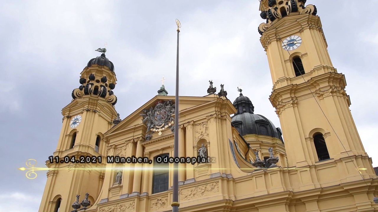 11.04.2021 München / Odeonsplatz: Kundgebung für Gastronomie und Künstler