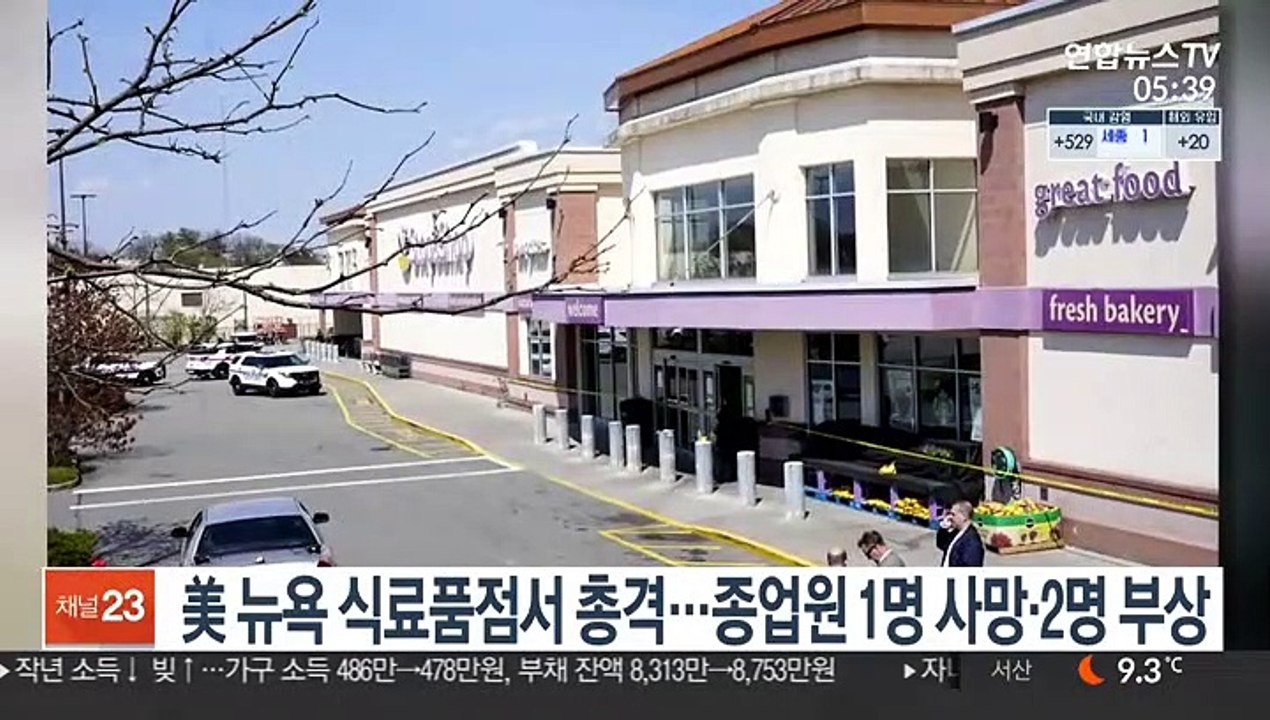 美 뉴욕 식료품점서 총격…종업원 1명 사망·2명 부상